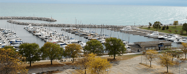 View of Lake Michigan